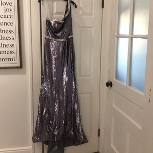 Beautiful Purple gown dress size 10